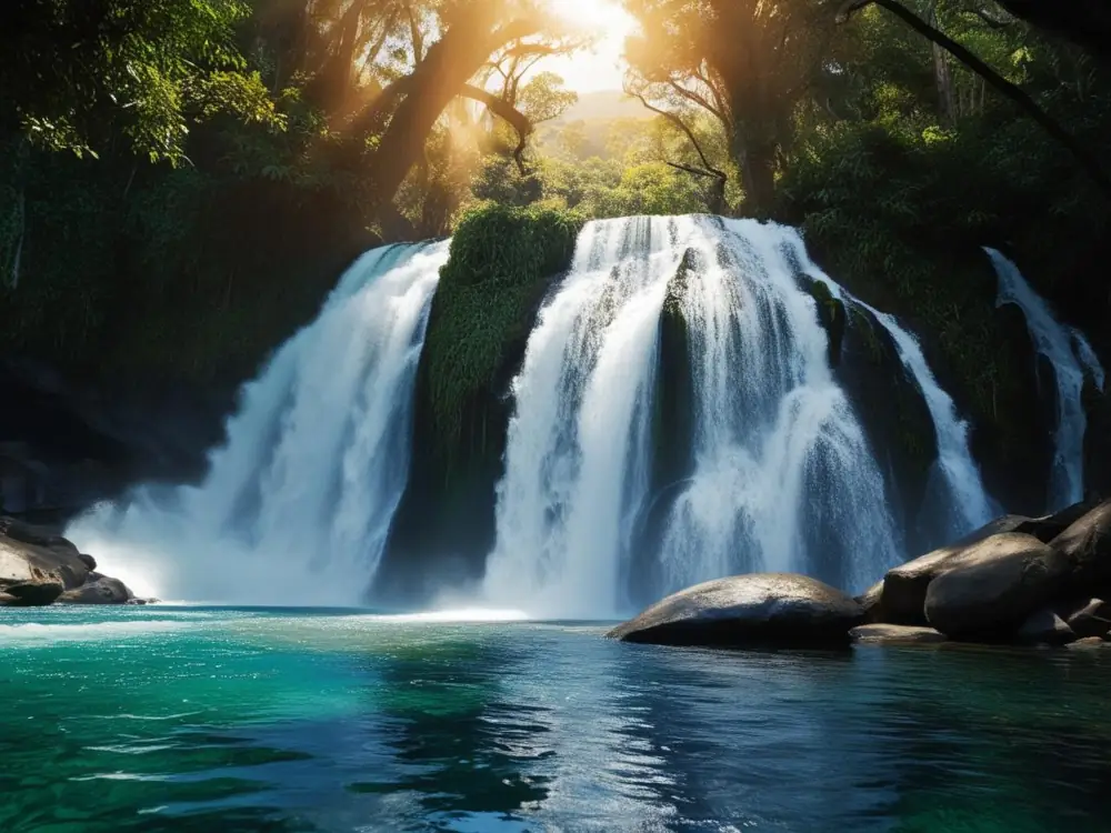 Eau naturelle purifiée