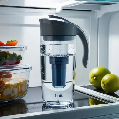 Carafe filtrante Brita dans un frigo