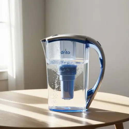 Carafe filtrante de table pour eau du robinet