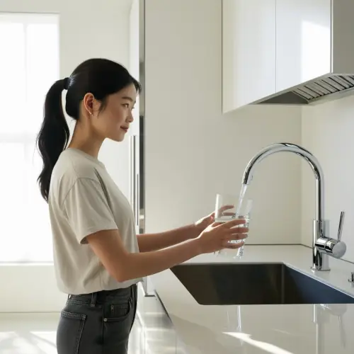 Eau filtrée du robinet 3 voies
