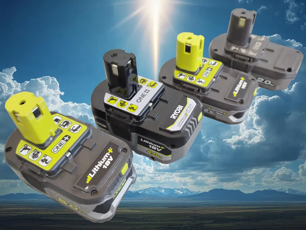 Batteries Ryobi de la gamme 18V One+