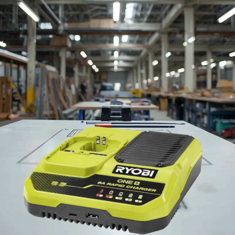 Chargeur rapide Ryobi One+ de 8.0 A
