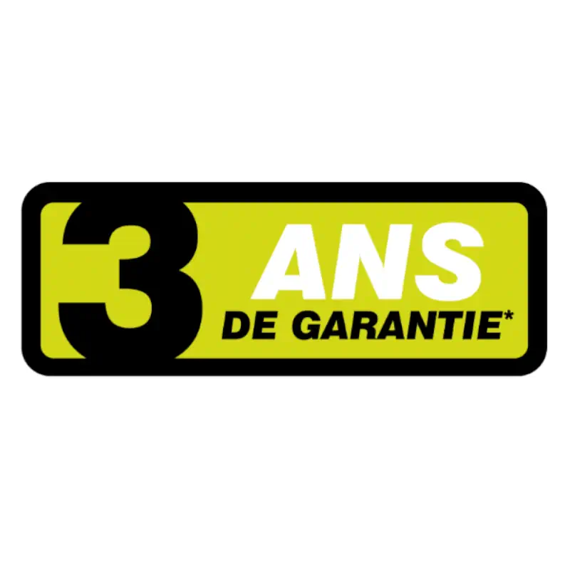 La garantie 3 ans Ryobi