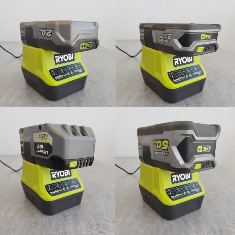 Un chargeur unique pour toute la gamme de batterie Ryobi 18V One+