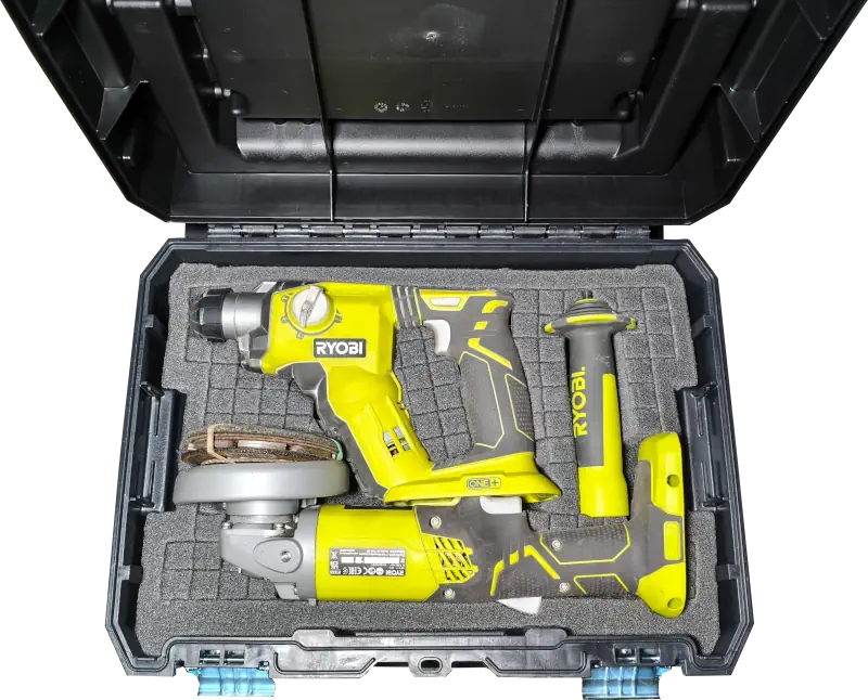 Mallette Stanley Pro-Stack 14L avec inserts mousse et outils