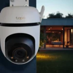 Caméra de surveillance Tapo C530WS 3K au domicile