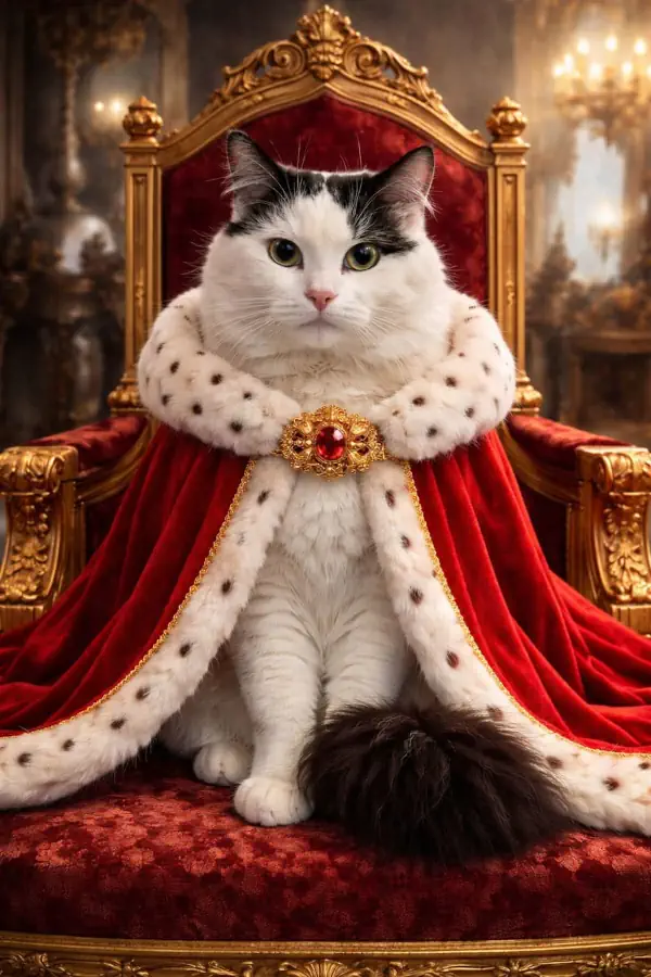 Sa majesté le Chat, maître des lieux