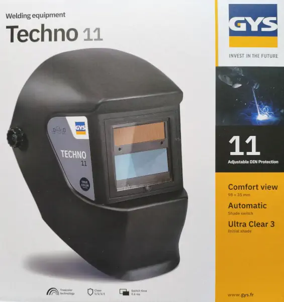 Masque de protection pour souder GYS Techno 11