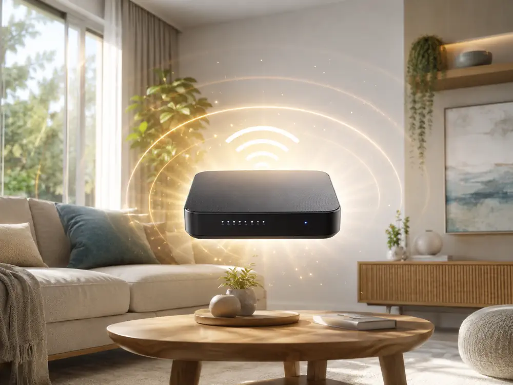 Une box internet optimisée pour l'utilisation à la maison