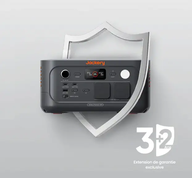 Extension de la garantie Jackery 5 ans