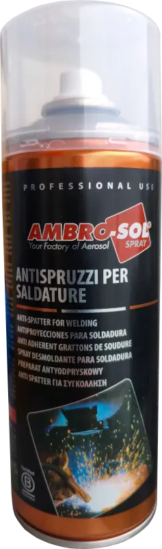 Spray antiadhérent pour grattons et projections de soudure MMA et TIG