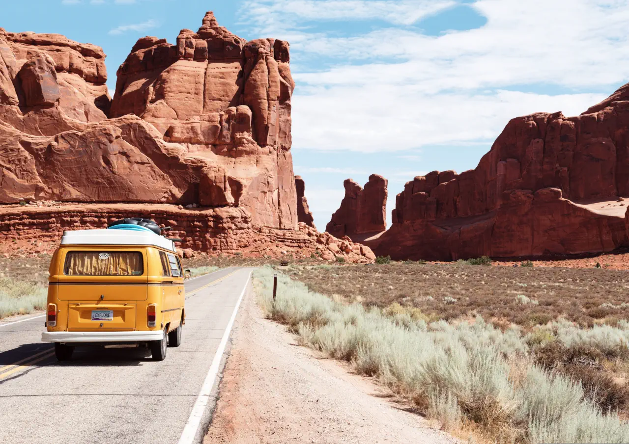 Van life avec batterie portable nomade